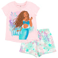 Disney Princess Ariel T-Shirt and Twill Shorts Outfit Set
