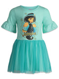 Princess Jasmine Tutu Short Sleeve Dress
