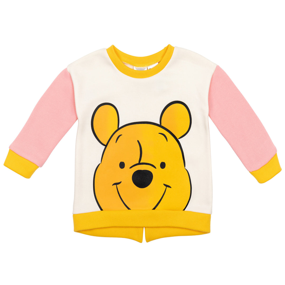 Winnie the Pooh Fleece Raglan Sweatshirt & Pants Set