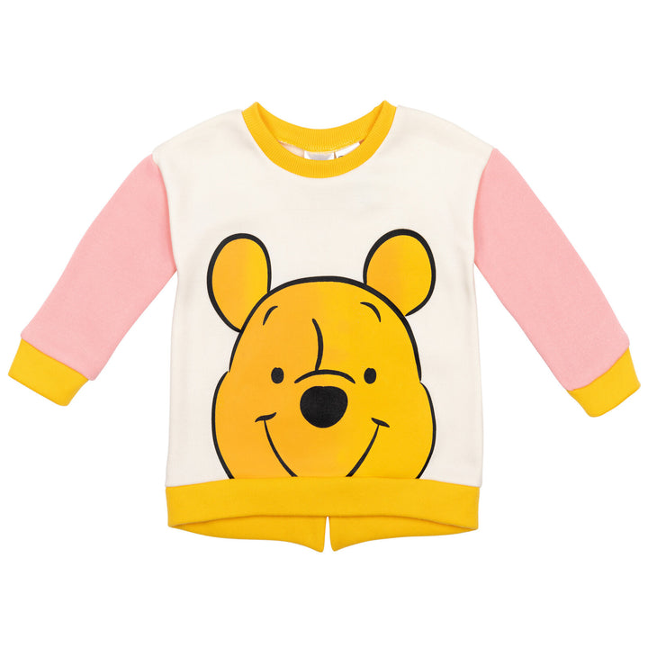Winnie the Pooh Fleece Raglan Sweatshirt & Pants Set