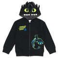 DreamWorks How to Train Your Dragon Toothless Fleece Cosplay Hoodie