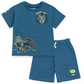DreamWorks How to Train Your Dragon Toothless T-Shirt and French Terry Shorts Outfit Set