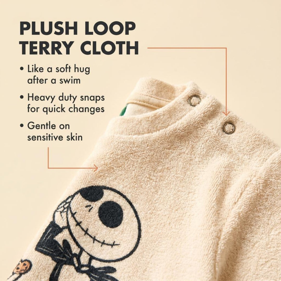 Nightmare Before Christmas Baby Boys' Jack Zero Charcoal