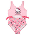 Hello Kitty Girls' Sleeveless One Piece Bathing Suit Blush