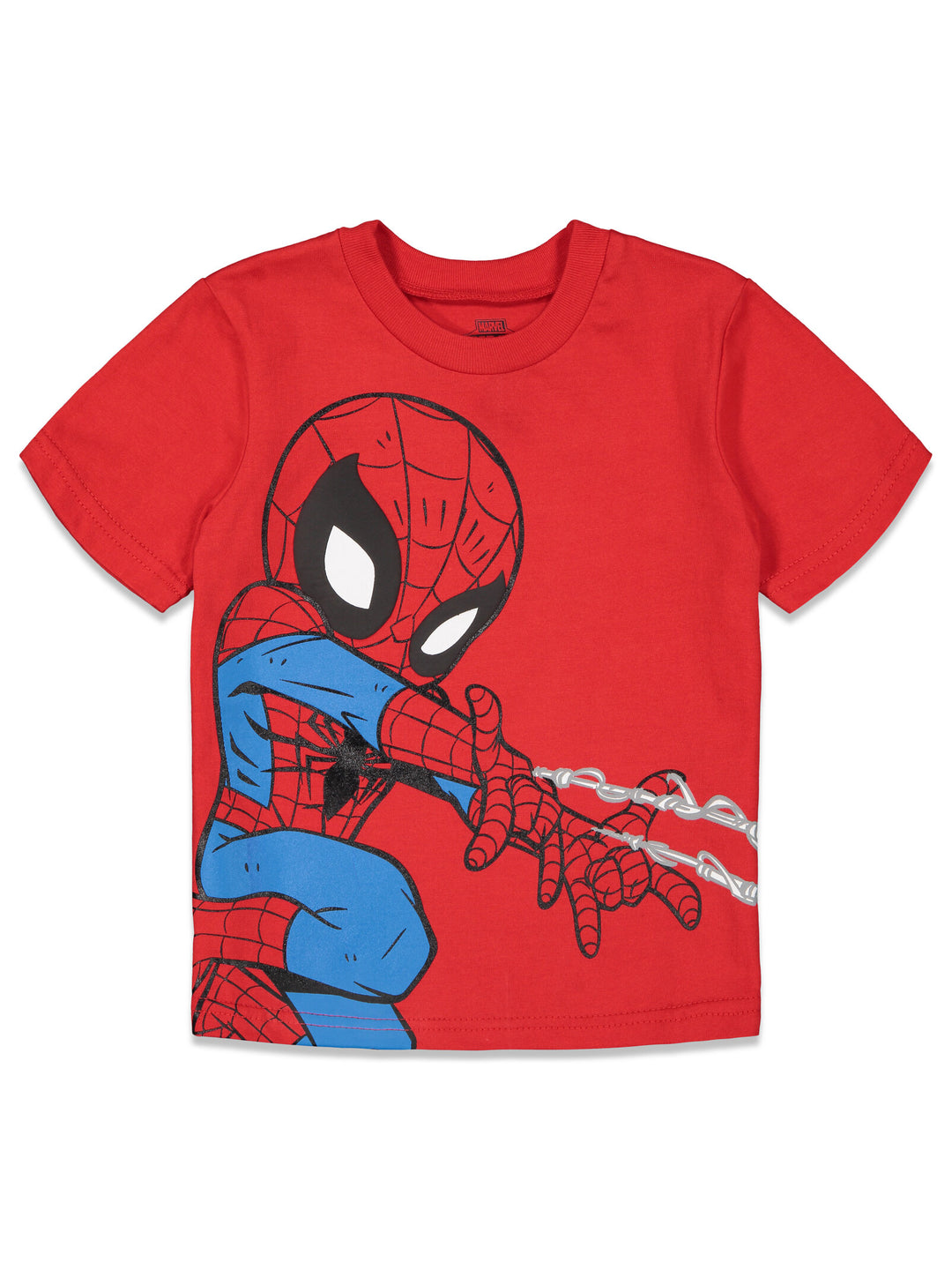 Marvel Avengers Boys' Short Sleeve T-Shirt 4-Pack White Blue