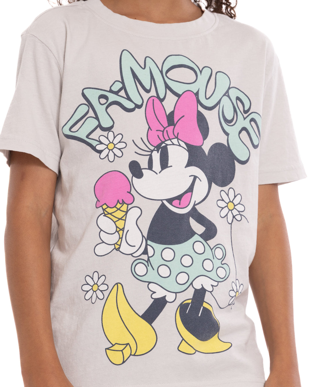 Matching Family Short Sleeve T-Shirt Minnie Vapor Blue