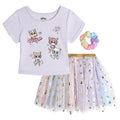 Disney Super Kitties Girls' T-Shirt and Tutu Skirt Set Purple SuperKitties