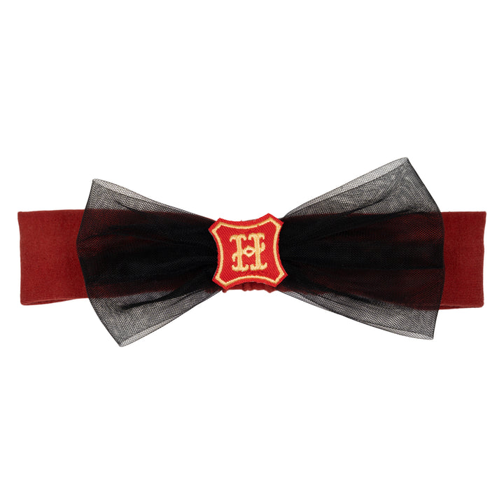 Harry Potter Baby Girls' Cosplay Tutu Bodysuit and Headband Set Burgundy Argyle
