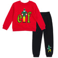 Elf Buddy the Elf Fleece Sweatshirt and Jogger Pants Outfit Set