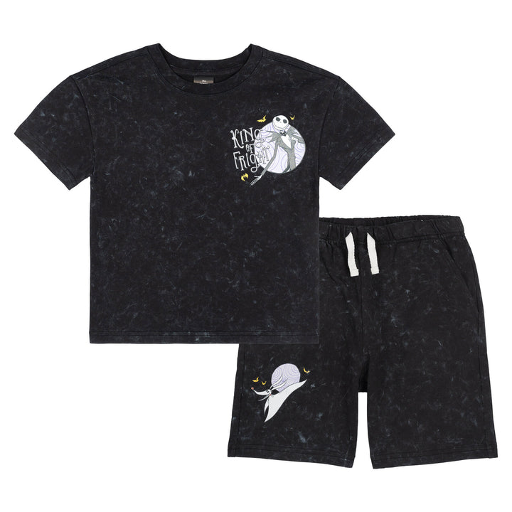 Nightmare Before Christmas Boys' Dark Wash Jack Zero