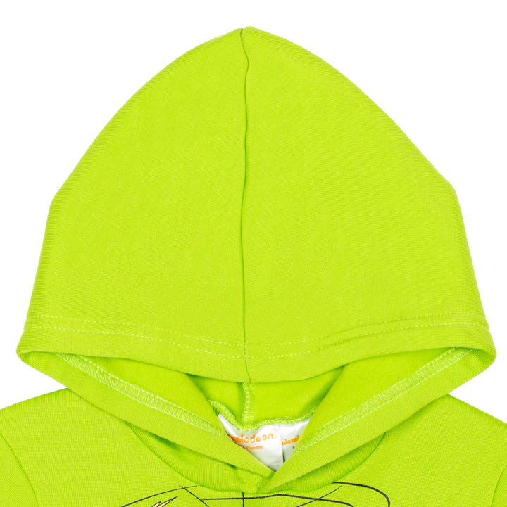 Teenage Mutant Ninja Turtles Michelangelo Boys' Fleece Pullover Hoodie Green