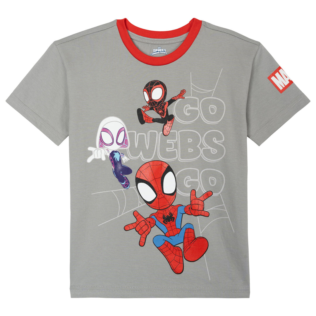 Marvel Spidey and His Amazing Friends Boys' Cool Gray Red