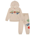 Fleece Hoodie and Tracksuit Jogger Pants Outfit Set