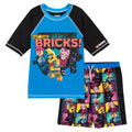 Fortnite Rash Guard and Swim Trunks UPF 50+ Outfit Set