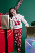 Frozen Christmas Girls Fleece Pullover Sweatshirt and Jogger Pants Outfit Set Toddler to Big Kid