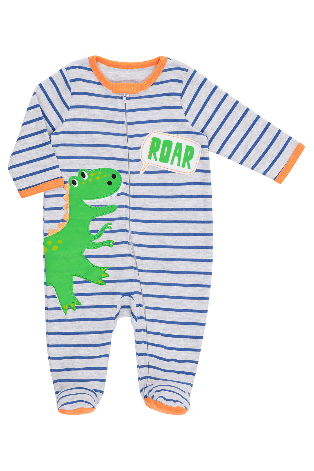 Funstuff Funstuff Animals Paquete de 3 overoles de manga larga con cremallera Sleep N' Play
