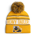 John Deere Construction Pom Pom Beanie Winter Hat Youth to Toddler