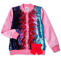 JoJo Siwa Sequin Zip Up Bomber Jacket