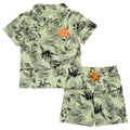 Jurassic Park T-Rex Polo Shirt and Shorts