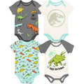 Pack de 4 bodys de manga corta de Jurassic World