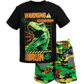 Jurassic World Jurassic World Dinosaur T-Rex T-Shirt and French Terry Shorts Outfit Set