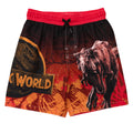 Jurassic World Park Blue (Dinosaur) UPF 50+ Swim Trunks Bathing Suit