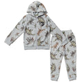 Jurassic World T-Rex Fleece Zip Up Hoodie Set
