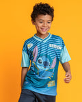 Lilo & Stitch Mesh Soccer Jersey Athletic T-Shirt
