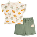 Lion King Simba T-Shirt and French Terry Shorts Outfit Set