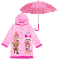 L.O.L. Surprise! Waterproof Rain Jacket and Umbrella
