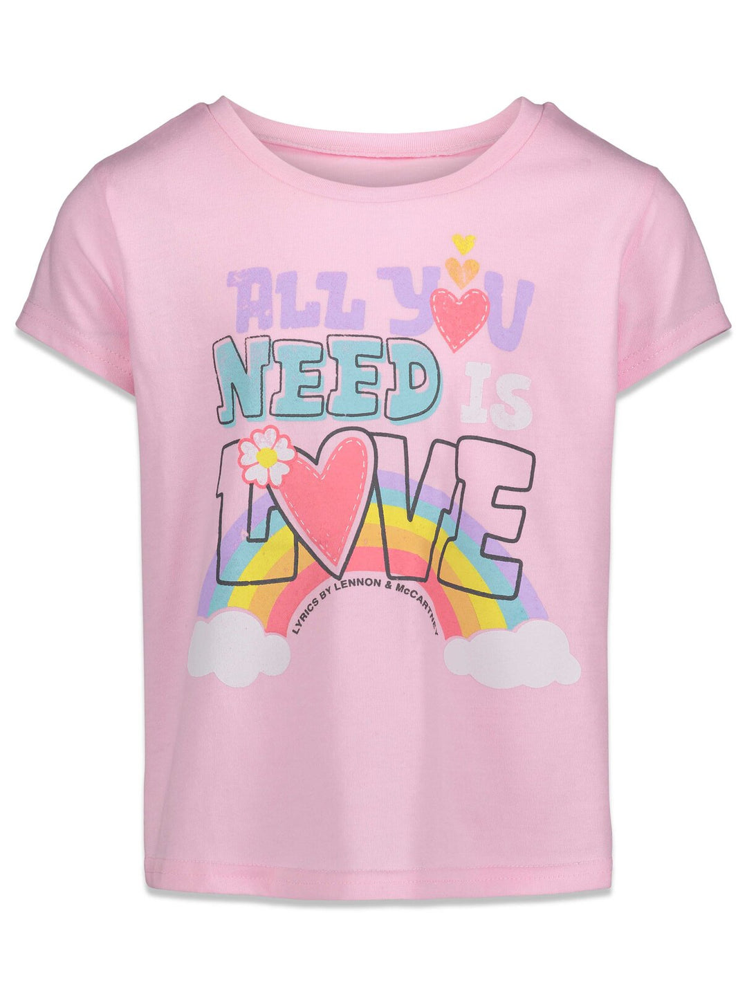 Lyrics by Lennon & McCartney 5 Pack Graphic Tees