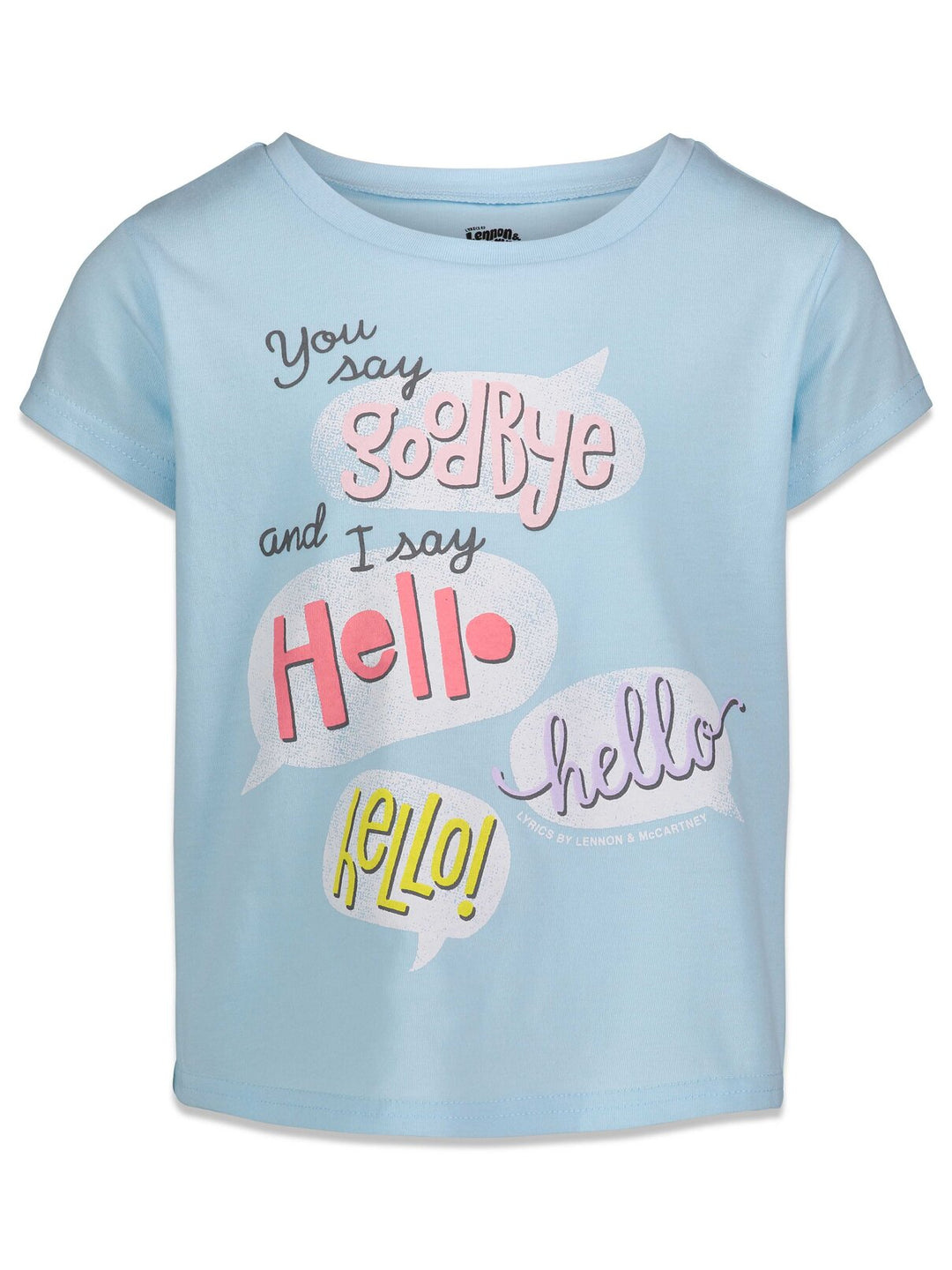 Lyrics by Lennon & McCartney 5 Pack Graphic Tees