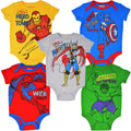 Marvel 5 Pack Bodysuits