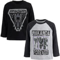 Marvel Avengers Black Panther 2 Pack Long Sleeve T-Shirts