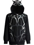 Marvel Avengers Black Panther Fleece Zip Up Hoodie