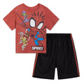 Marvel Avengers T-Shirt and Mesh Shorts Outfit Set