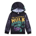 Marvel Avengers The Hulk Fleece Zip Up Cosplay Hoodie