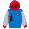 Marvel Spider-Man Fleece Zip Up Cosplay Hoodie