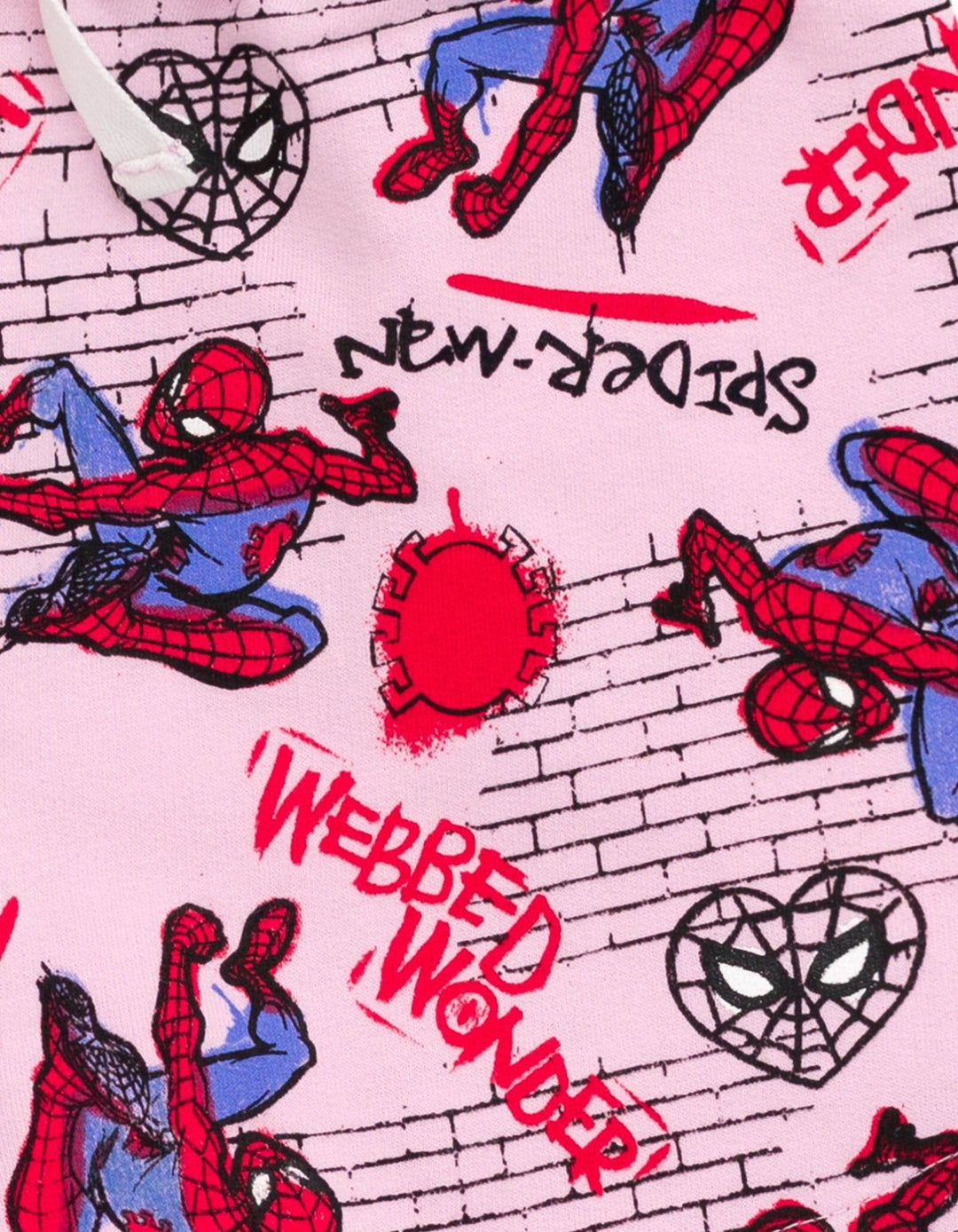 Marvel Spider - Man T - Shirt and French Terry Dolphin Shorts Outfit Set - imagikids