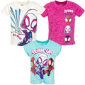 Marvel Spidey and His Amazing Friends 3 Pack T-Shirts