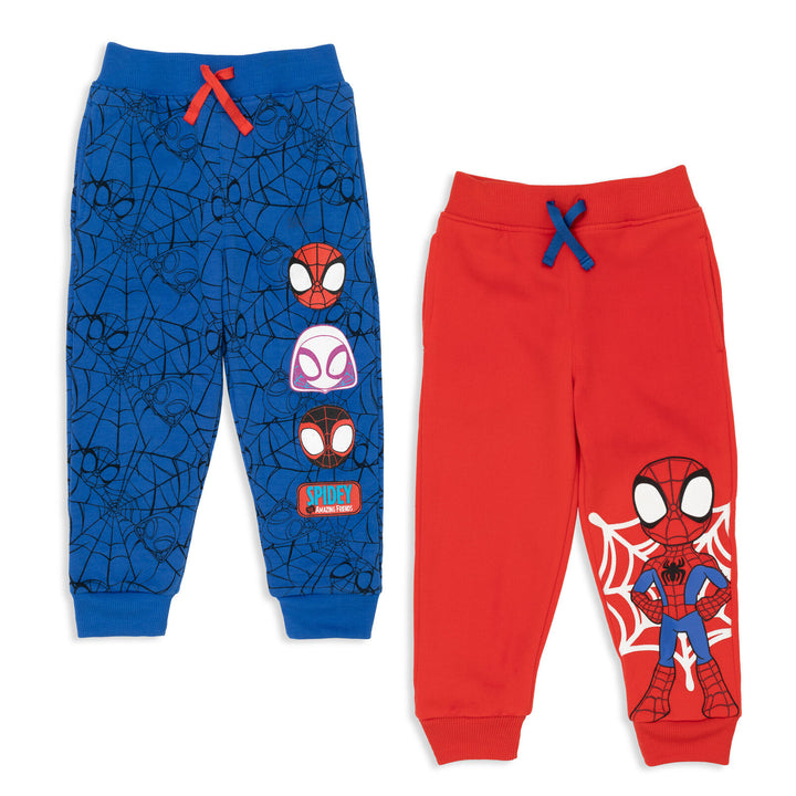 Marvel Spidey and His Amazing Friends Fleece 2 Pack Jogger Pants