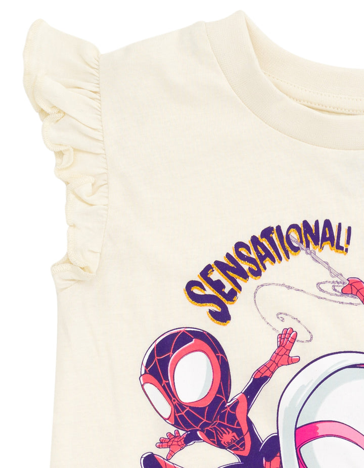 Marvel T-Shirt and Leggings Outfit Set