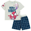 Marvel Spidey and His Amazing Friends T-Shirt and Shorts Outfit Set