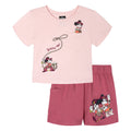 Mickey Mouse T-Shirt and French Terry Shorts Outfit Set