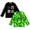 Minecraft 2 Pack Long Sleeve T-Shirts