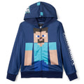 Minecraft Fleece Zip Up Athletic Hoodie Toddler to Big Kid