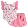 Minnie Mouse Ballet Leotard and Chiffon Skirt Outfit Set
