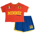 Minnie Mouse Mesh Soccer Jersey T-Shirt and Shorts Outfit Set