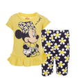 Conjunto de camiseta peplum y shorts ciclistas de Minnie Mouse