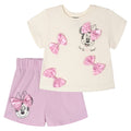 Minnie Mouse T-Shirt and French Terry Shorts Outfit Set